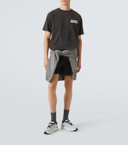 MothTech distressed cotton jersey T-shirt - Satisfy - Modalova