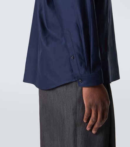 Camicia in cotone e seta - Giorgio Armani - Modalova