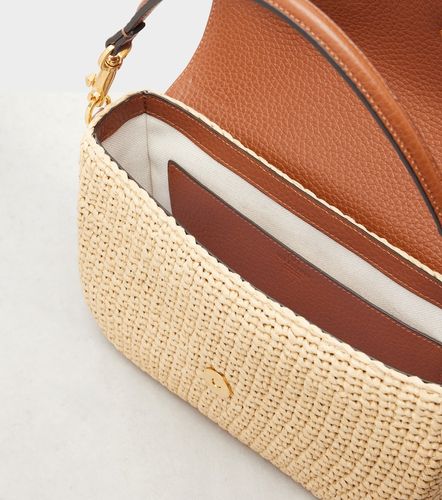 Alltime raffia-effect shoulder bag - Valentino Garavani - Modalova
