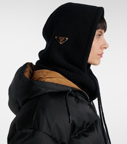 Passamontagna in lana e cashmere - Prada - Modalova
