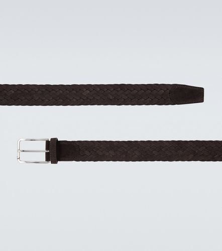 Canali Braided suede belt - Canali - Modalova