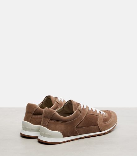 Runner suede sneakers - Brunello Cucinelli - Modalova