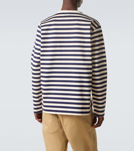 T-shirt in jersey di cotone a righe - Junya Watanabe - Modalova