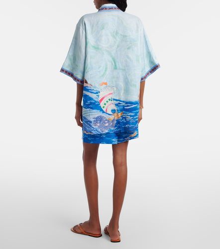 Alemais Printed linen shorts - Alemais - Modalova