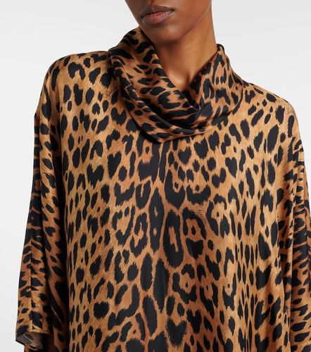 Gucci Leopard-print silk maxi dress - Gucci - Modalova