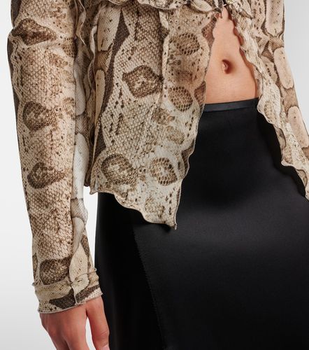 Gucci Blusa de seda estampada - Gucci - Modalova