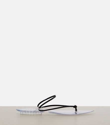 Invisible leather thong sandals - Alaia - Modalova