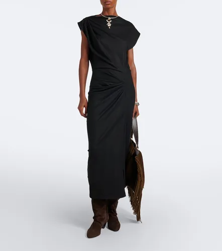 Naery draped jersey midi dress - Marant Etoile - Modalova