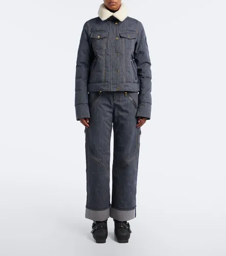 Klea belted denim wide-leg ski pants - Bogner - Modalova