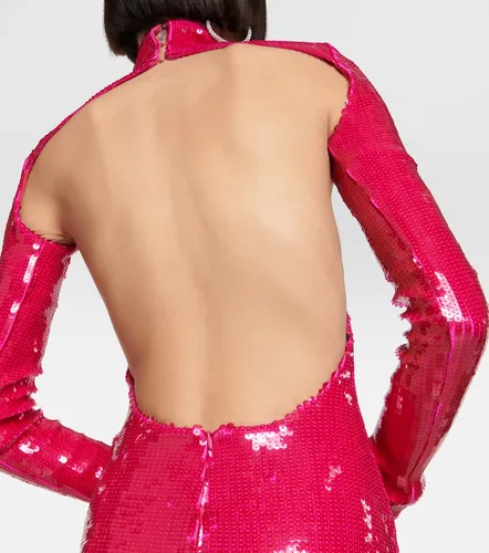 Miniabito dolcevita con paillettes - LaQuan Smith - Modalova