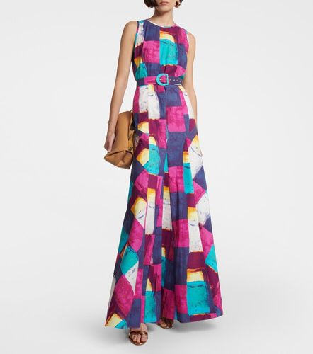 Vestido largo Elliot mezcla de algodón - Diane von Furstenberg - Modalova
