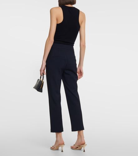 Renzo high-rise slim cropped pants - Veronica Beard - Modalova