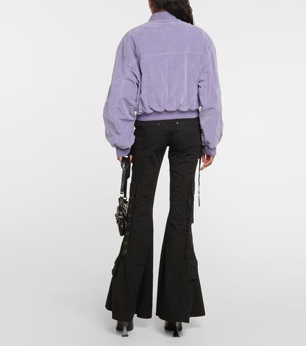 Blumarine Bomber de terciopelo - Blumarine - Modalova