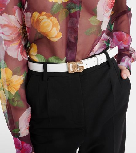 Dolce&Gabbana DG leather belt - Dolce&Gabbana - Modalova
