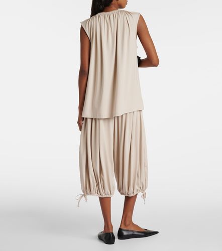 Toteme Gathered jersey top - Toteme - Modalova