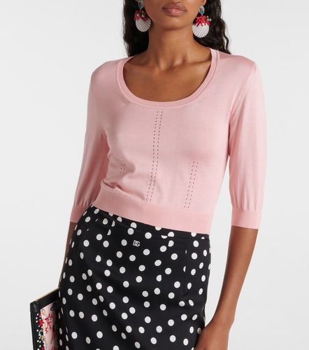 Pullover Capri in seta - Dolce&Gabbana - Modalova