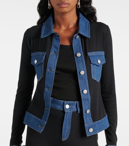 Coperni Top con denim - Coperni - Modalova