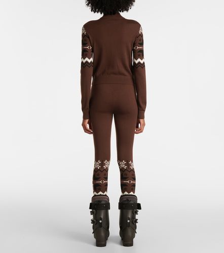 Pullover Nordic in lana con mezza zip - Perfect Moment - Modalova