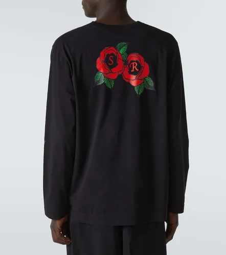 Camiseta de algodón floral con logo - Simone Rocha - Modalova