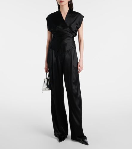 Pantaloni in charmeuse di seta - The Sei - Modalova