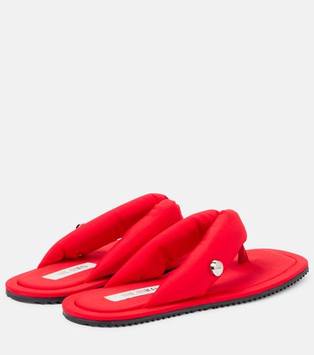 Indie canvas thong sandals - The Attico - Modalova