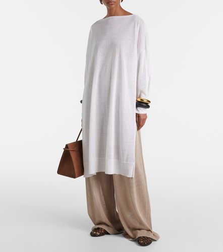 Alaïa Kaftan aus Leinen und Seide - Alaia - Modalova