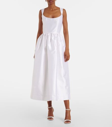 Vestido midi Apple de algodón y seda - Markarian - Modalova