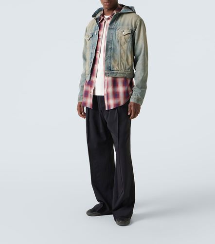 Chaqueta de denim con capucha - Acne Studios - Modalova