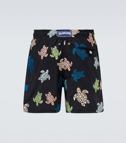 Mistral embroidered swim trunks - Vilebrequin - Modalova