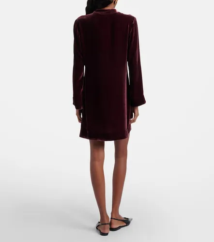 Rixo Delphina velvet minidress - Rixo - Modalova