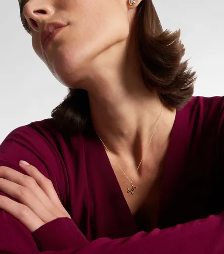 Collana in 14kt con diamante - Sydney Evan - Modalova