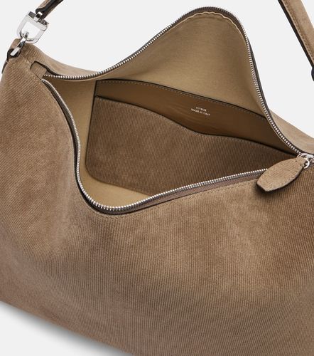 Bevel Medium suede shoulder bag - Toteme - Modalova