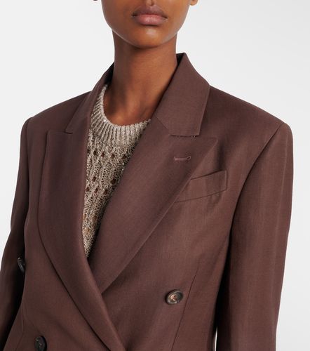 Brunello Cucinelli Blazer cruzado - Brunello Cucinelli - Modalova