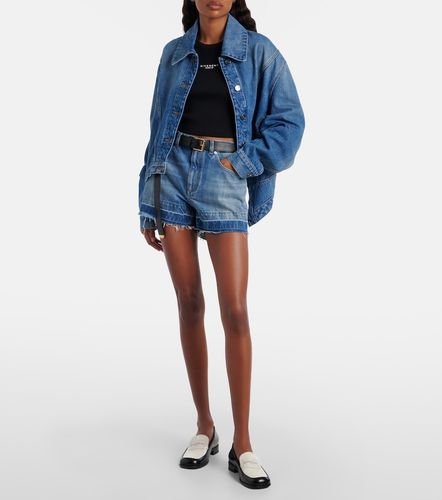 Givenchy Mid-rise denim shorts - Givenchy - Modalova