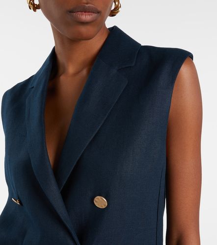 S Max Mara Chaleco Bird de lino - 'S Max Mara - Modalova