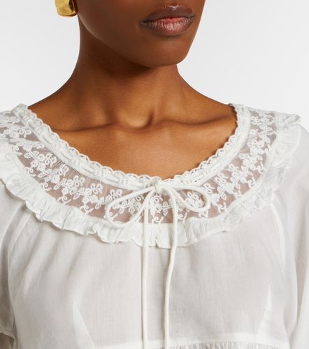 Blusa Danielle de algodón con encaje - Posse - Modalova