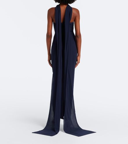 Abito lungo a corsetto con sciarpa - Roland Mouret - Modalova