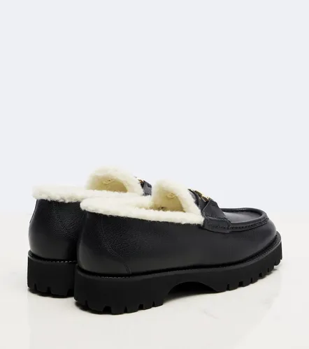 VLogo leather loafers - Valentino Garavani - Modalova