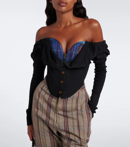 Top Bea de algodón y cachemir - Vivienne Westwood - Modalova