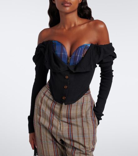 Top Bea in maglia di cotone e cashmere - Vivienne Westwood - Modalova
