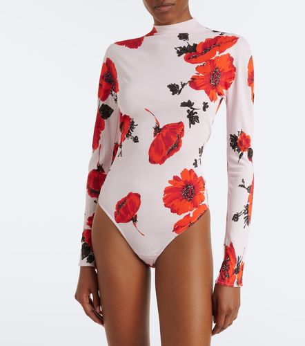 Alaïa Body de jersey floral - Alaia - Modalova