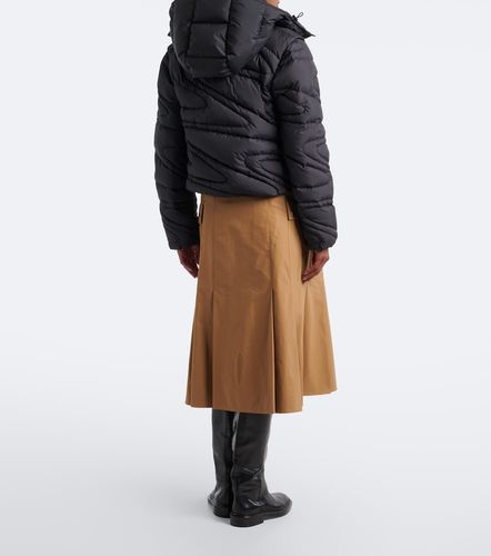 Falda midi de algodón plisada - Moncler - Modalova