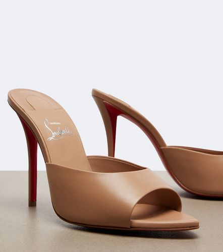 Mules Miss Z de piel - Christian Louboutin - Modalova
