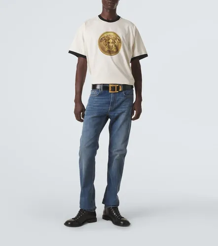 Medusa cotton jersey T-shirt - Versace - Modalova
