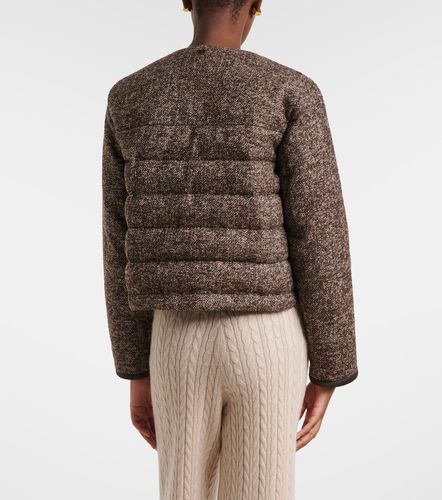 Cropped wool-blend puffer jacket - Agnona - Modalova