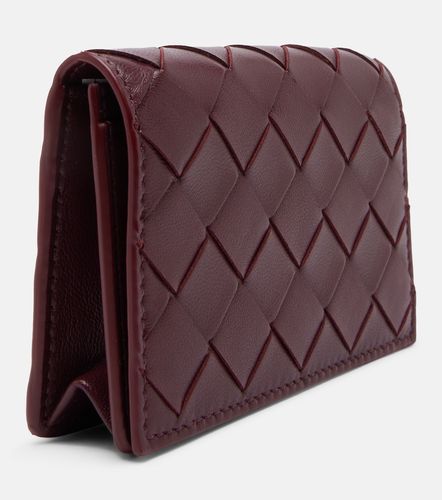 Tarjetero de piel Intrecciato - Bottega Veneta - Modalova