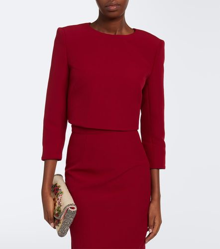 Safiyaa Top cropped Yura in crêpe - Safiyaa - Modalova