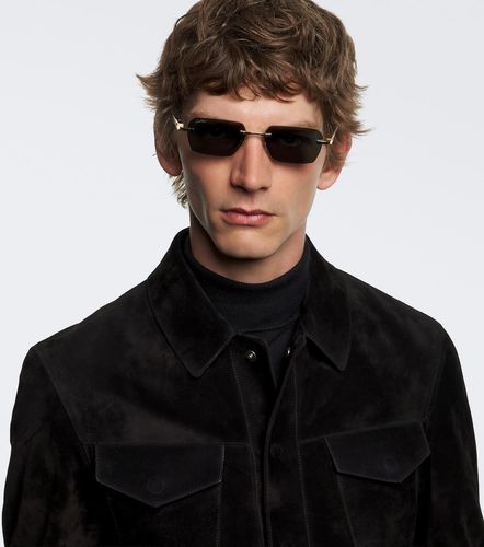 Signature C rectangular sunglasses - Cartier Eyewear Collection - Modalova