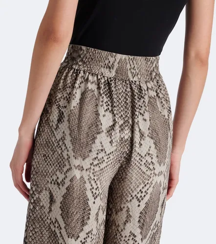 Pantalones anchos Rita de sarga de satén - Joseph - Modalova