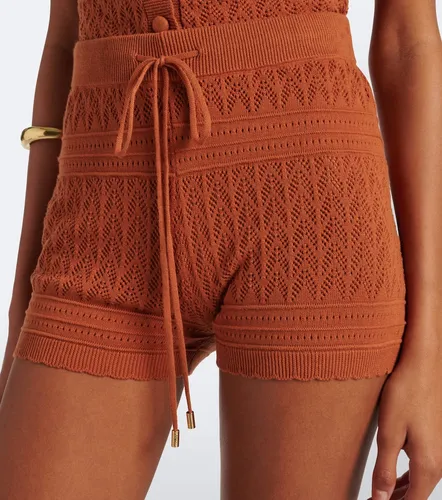 Helena pointelle cotton shorts - Melissa Odabash - Modalova
